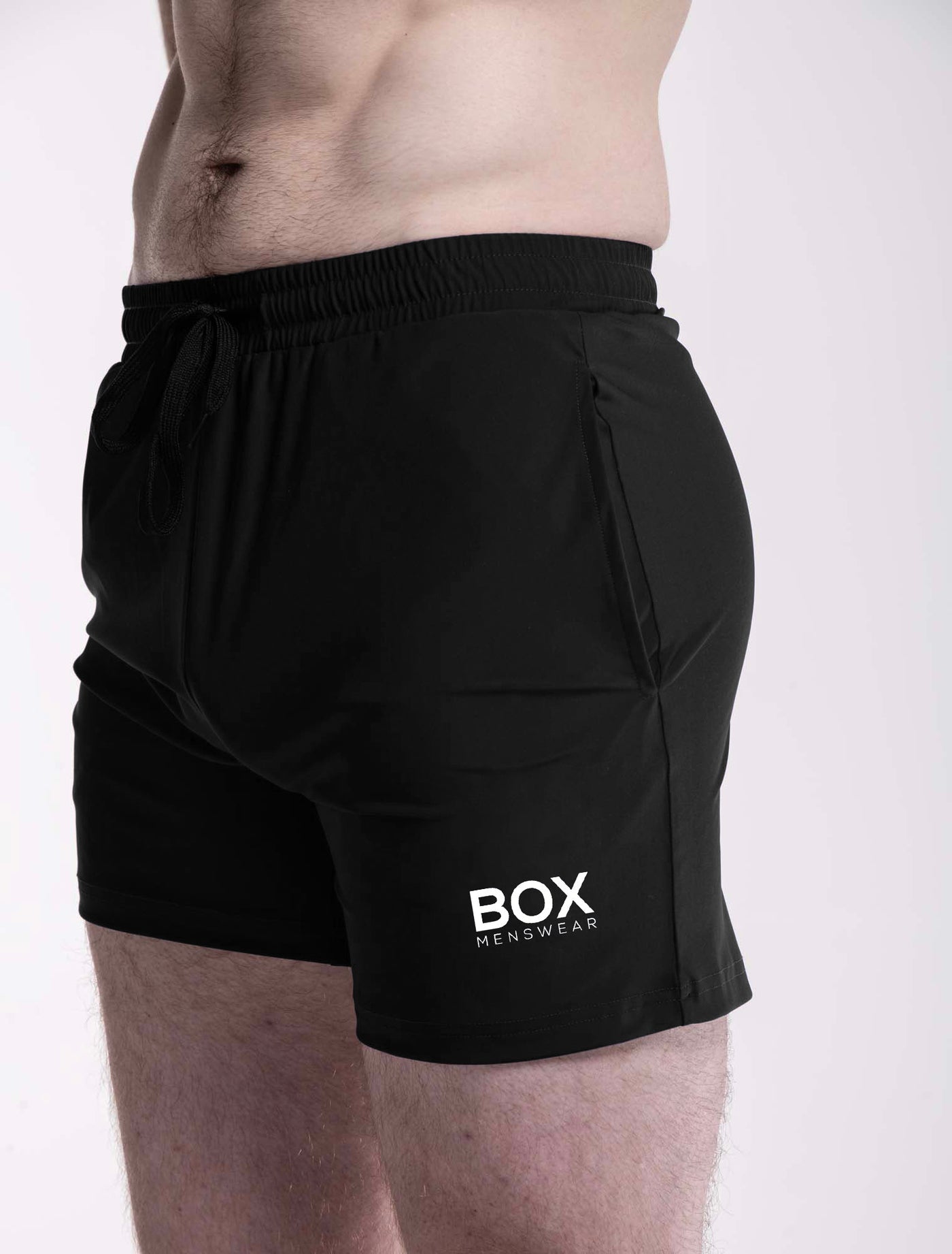 "The Fit" Sports Shorts - Jet Black