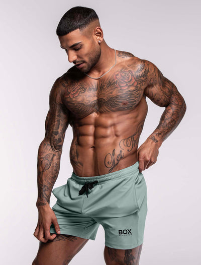 "The Fit" Sports Shorts - Deep Mint