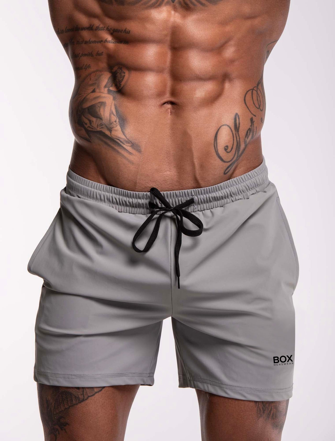 "The Fit" Sports Shorts - Premium Grey