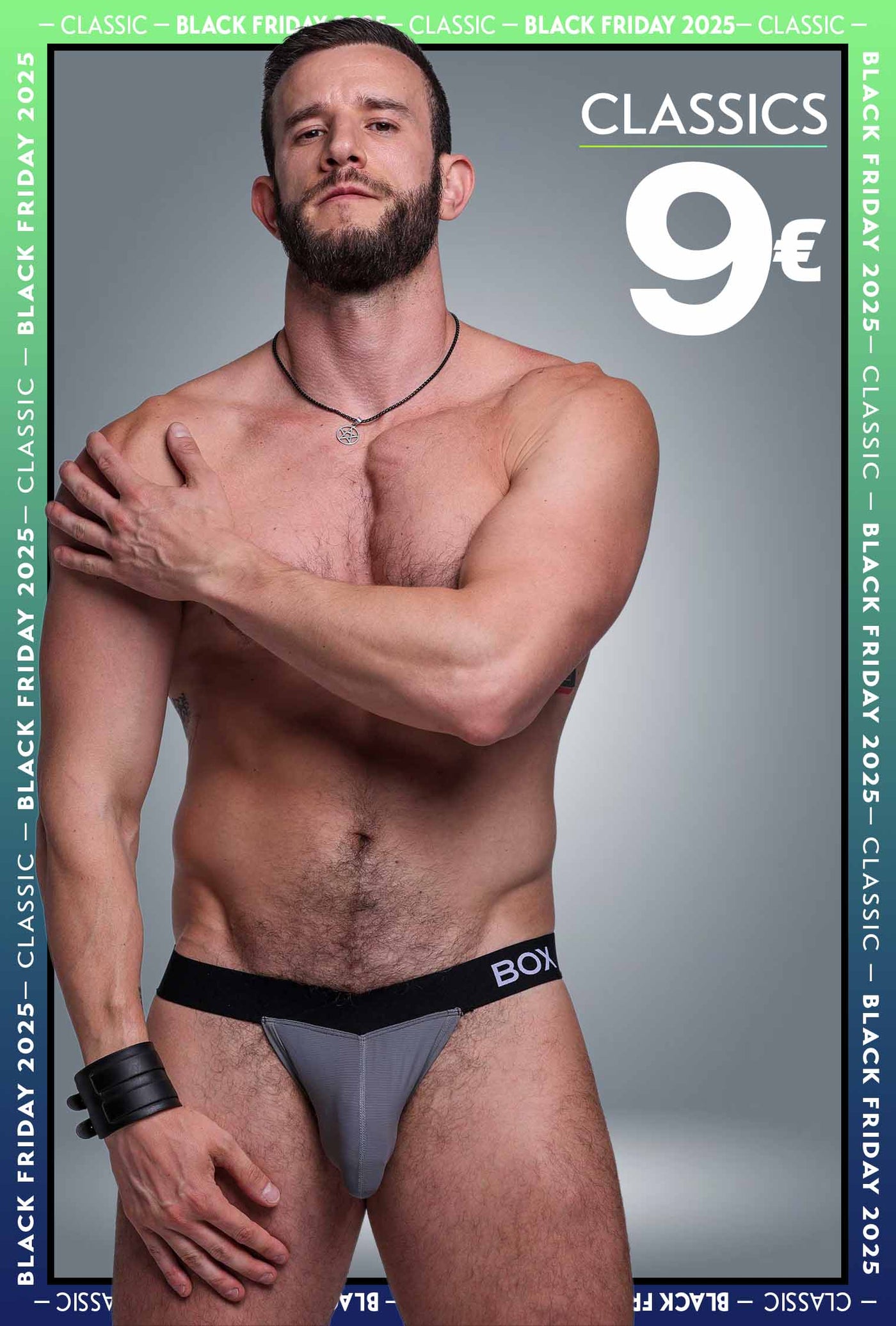 V-Shape Briefs - Grey Elegance