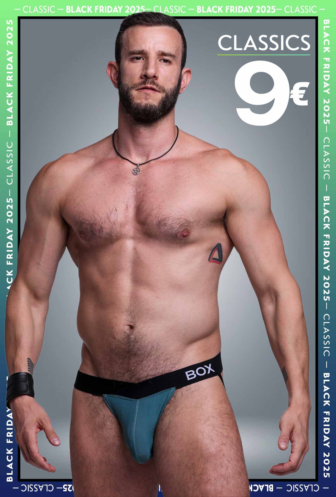 V-Shape Jockstrap - Soft Teal