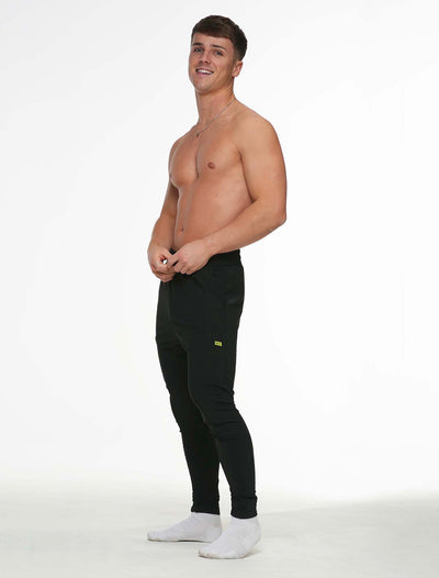 V2 Active Panelled Joggers - Black