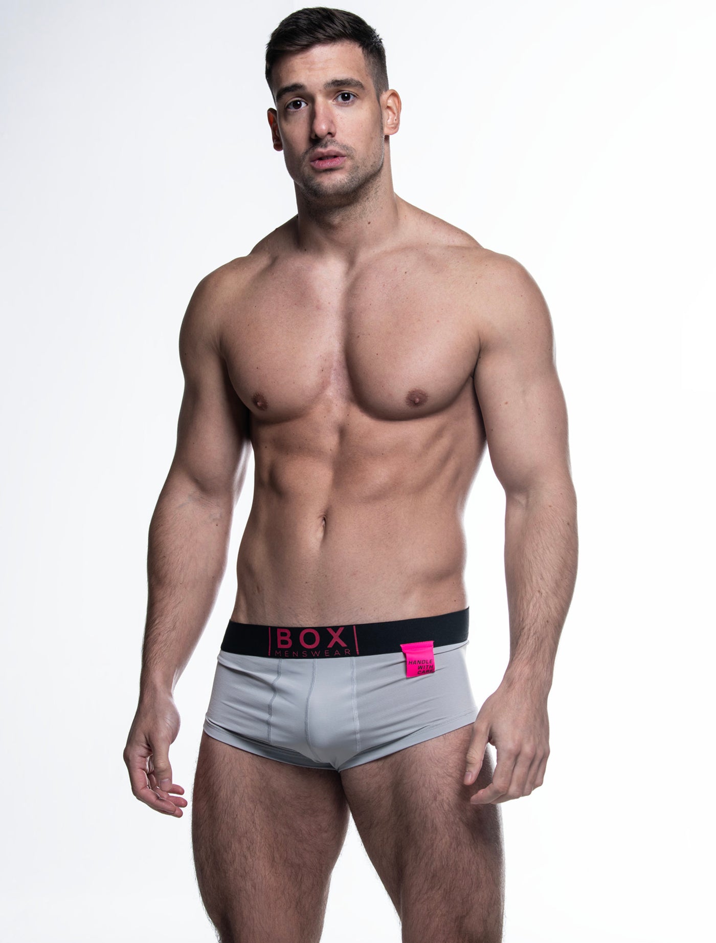 Valour Fit Trunks - Bold Pink Accent