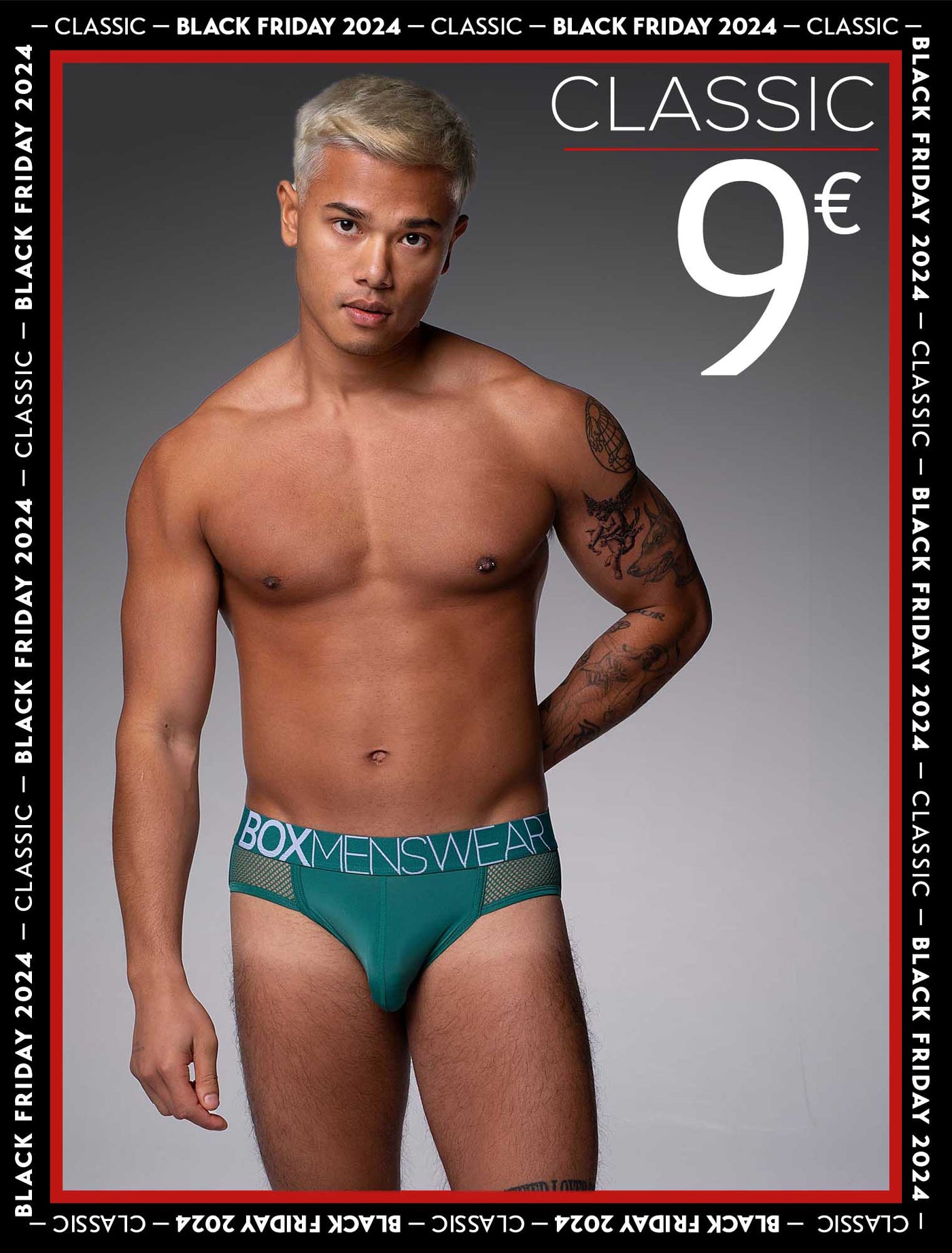 Totally Transparent Varsity Mesh Jockstrap - Evergreen