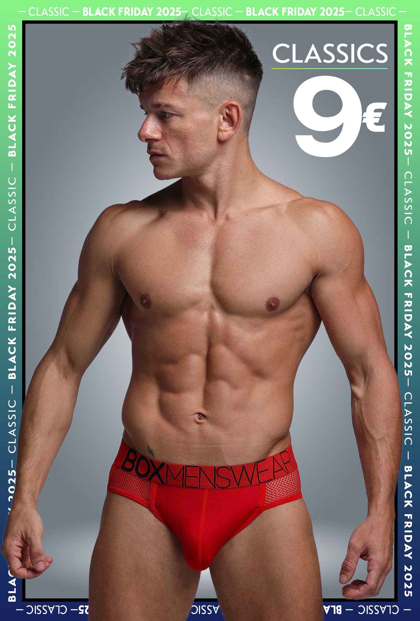 Totally Transparent Varsity Mesh Jockstrap - Direct Red