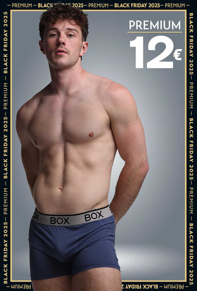 Mens Sports Boxers - Velocity Blue