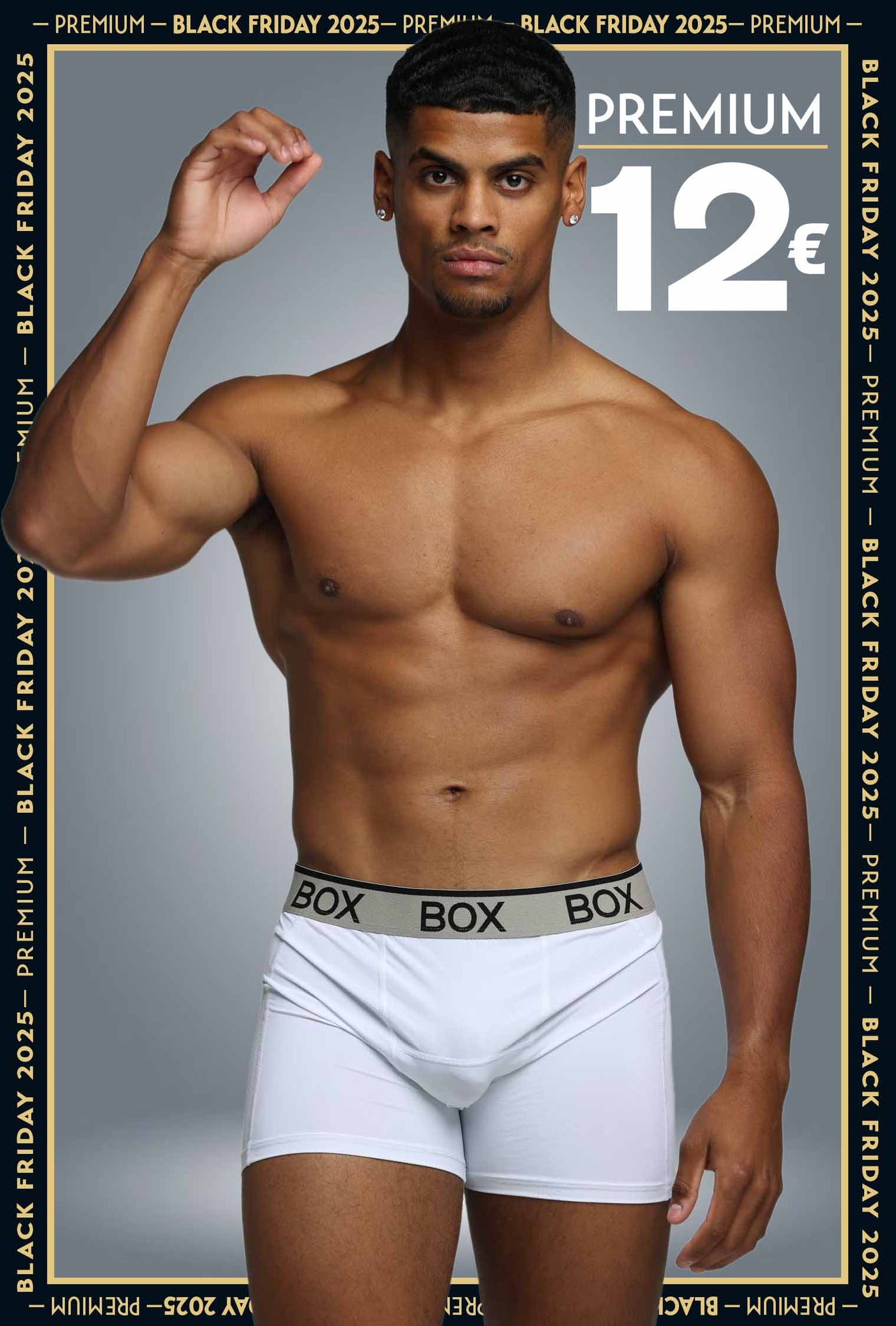 Mens Sports Boxers - Momentum White