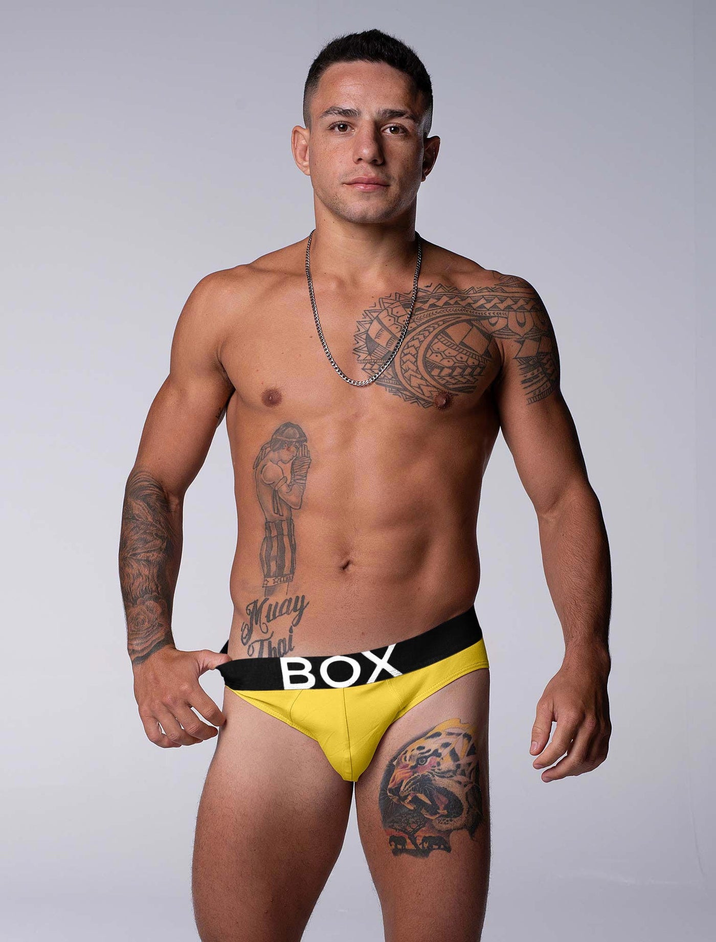 Mens Yellow Briefs