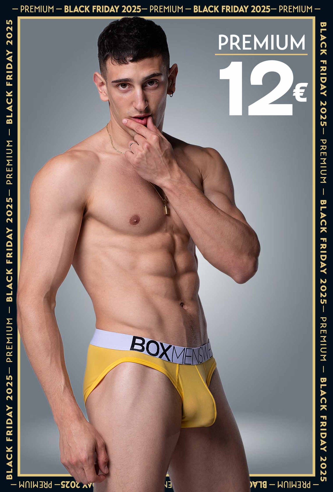 All Over Mesh Briefs - Mellow Yellow