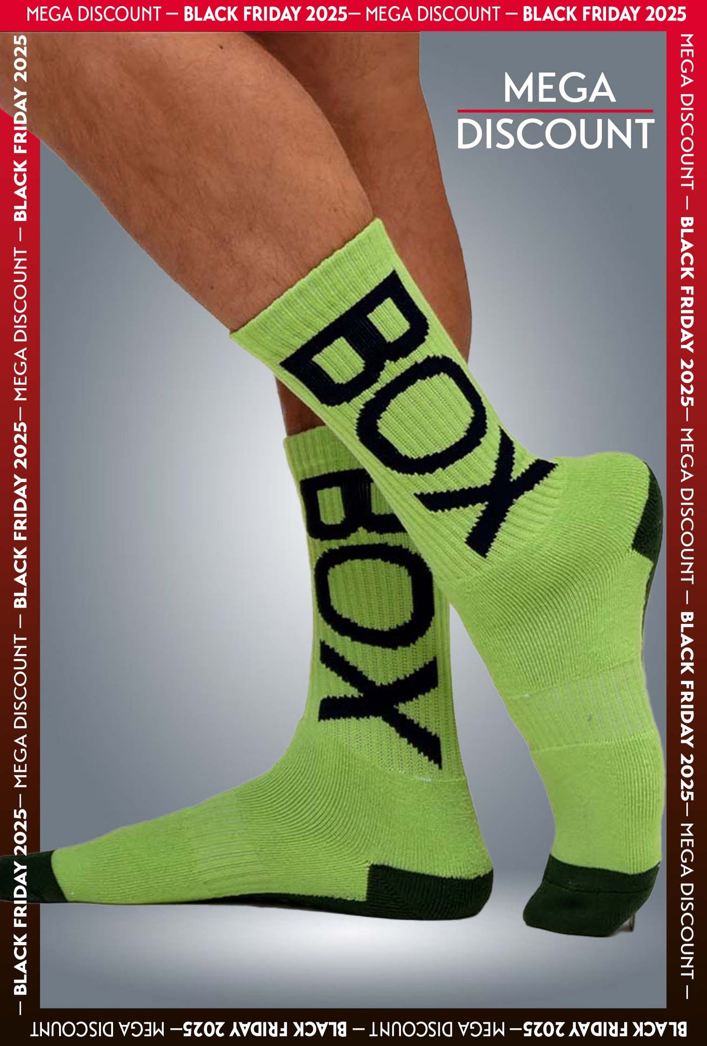Box Sports Socks - Fluorescent Force One