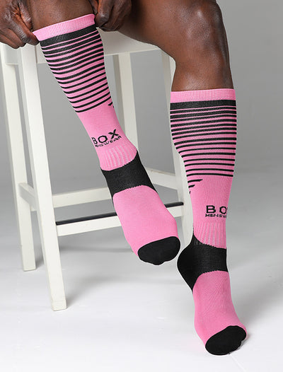 Action Pink Football Socks