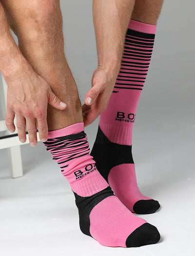 Action Pink Football Socks